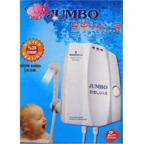Resim Feyza Design Jumbo Deluxe 7 Elektrikli Şofben, Güçlü ve Güvenilir Isıtma Teknolojisi 