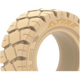 Resim ATİRE Atire 8.25-15 Segmanlı Premium Plus Rock Solid İz Bırakmayan Dolgu Forklift Lastiği 