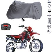 Resim Bisan Motocup 100 Arka Çanta Uyumlu Motosiklet Branda Su Geçirmez Motor Branda 