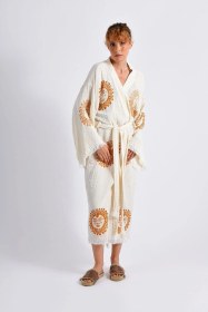 Resim Brandsmithshop Solar Bloom Kimono Çok Renkli 