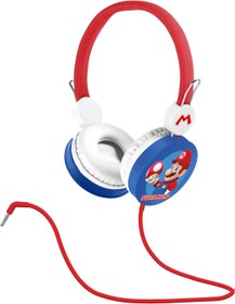Resim OTL Technologies SM1108 Super Mario Çocuk Kablolu Kulaklık, Kırmızı 