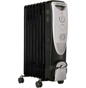 Resim Awox Dilimfit 8F 2400 W 8 Dilim Yağlı Radyatör Siyah 