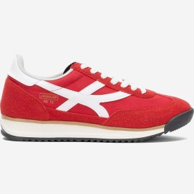 Resim Liger Kadın Denye Kumaş Günlük Spor Ayakkabı KIRMIZI 