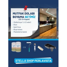 Resim Bianca Stella Mutfak Dolabı Boyama Seti (20-24 Kapak) 