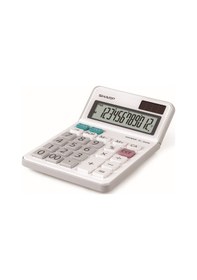 Resim Sharp EL-320WB 12 Hane Masaüstü Hesap Makinesi 