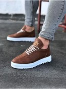 Resim WG Fashion Mp022 Bt Bağcıklı Ortopedik Yüksek/kalın Taban Erkek Casual Sneaker Taba 