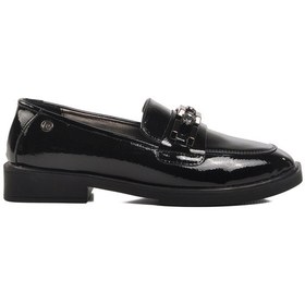 Resim Pierre Cardin Siyah Kırışık Kadın Casual Ayakkabı Çok Renkli 