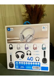 Resim XKIN Kablosuz kulak üstü Bluetoothlu kulaklık 