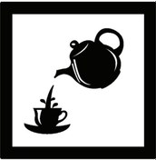 Resim Demlik Ve Fincan 10x10 Cm Lcst Lcst 