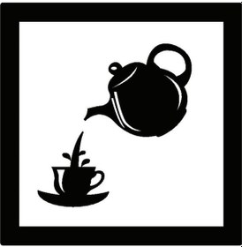 Resim Demlik Ve Fincan 10x10 Cm Lcst Lcst 