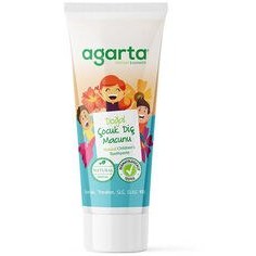 Resim Agarta Doğal Çocuk Diş Macunu Çilekli 75 ml 