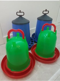 Resim 2 Adet Tavuk 15 Kg Yemlik 2 Adet 10 Lt Suluk 
