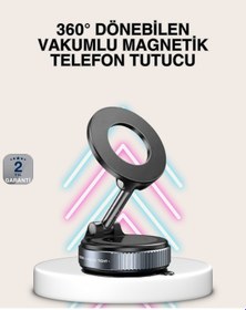 Resim Gld-spt- Güçlü Mıknatıslı Vakumlu Araç Telefon Tutucu Alüminyum Gövde Çok Renkli 