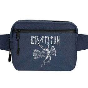 Resim Led Zeppelin Failing Angel Bel Çantası - Lacivert 