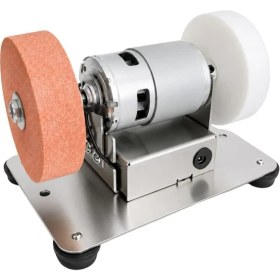 Resim Zibox Powermaster AJ001 Mini Masaüstü Taşlama ve Bileme Makinesi - 24V 8000 Rpm Hız Ayarlı 