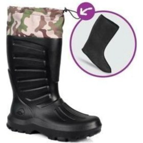 Resim Sonimix Eva Termal Konçlu Çoraplı Çizme -30 Derece Dayanıklı 