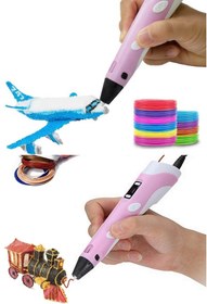Resim MUHEN Ergonomik Tasarımlı 3D Kalem Pen Printer - Üç Boyutlu Yazıcı ve Sanat Eserleri İçin Mükemmel Çözüm 