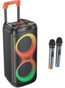 Resim Alışveriş Parkı Hoco Ha7 Leader Mikrofonlu Bluetooth Kablosuz Hoparlör - Siyah 