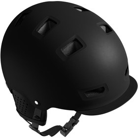 Resim Decathlon Btwin 500 Siyah Şehir Bisikleti Kaskı 