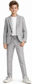 Resim Erkek Çocuk Modern Casual Slim Fit Takım Elbise Ak2850 