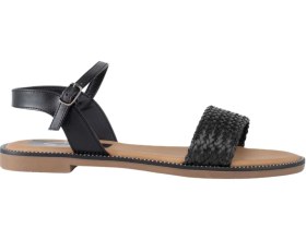 Resim Stato Siyah Kadın Sandalet Siyah 