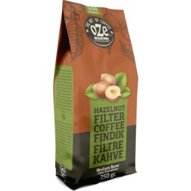 Resim Lidyahan Store Fındık Aromalı Filtre Kahve 250 G – Moka Pot Için Öğütülmüş – Yoğun Fındık Aroması 