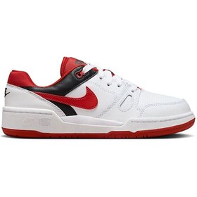 Resim Nike Genç Günlük Ayakkabı Full Force Low FV5929-100 Beyaz | Unisex 