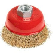 Resim Ctm Saçaklı Çanak Tel Çelik Fırça 65 mm 