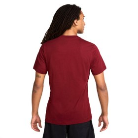 Resim Nike Sportswear Erkek Kırmızı Günlük Stil T-Shirt HJ0554-677 