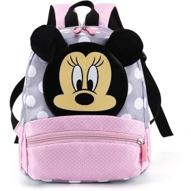 Resim Hainan Shenda Karikatür Minnie Mouse Çocuk Sevimli Sırt Çantası - Pembe (Yurt Dışından) 