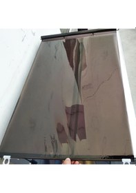 Resim Xuweiwei Transparent 17.72 X 49.21 İnch Yaz Güneşlik Araç Rüzgarlık Güneşlik Gerilebilir Güneş Korumalı Isı Yalıtım Perdesi 