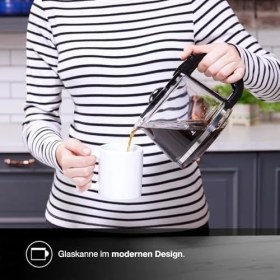 Resim Esmo Home Fakir Coffee Mine Filtre Kahve Makinesi Siyah 