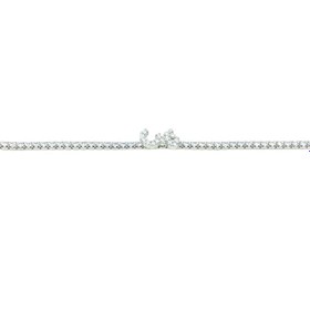 Resim Arapça Tennis Choker Kolye - Elif / Rose 