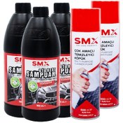 Resim Oto Bebe Şampuanı 3 Adet + Çok Amaçlı Temizleyici Köpük 2 Adet 