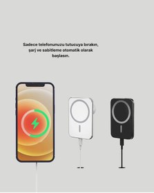 Resim 15w Araç Telefon Tutucu Kablosuz Hızlı Şarj Özellikli 