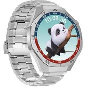 Resim Sunix Amoled Ekran 48mm Metal ve Silikon Kordonlu Akıllı Saat Gri WT6 Pro 