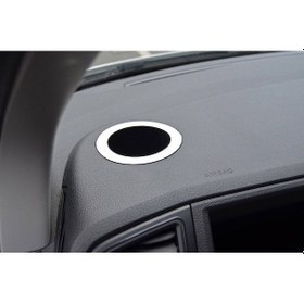 Resim Vw T6.1 Caravelle Krom Bardaklık Çerçevesi 2 Parça 2020 ve Sonras 