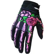 Resim 1 Çift Tam Parmak Bisiklet Eldiveni Dokunmatik Ekran Motosiklet 