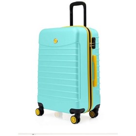 Resim Orta Boy Valiz 4x2 Teker Su Yeşili 1168 Su Yeşili 