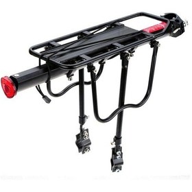 Resim Adk Alüminyum Sele Borusu Bağlantılı Arka Portbagaj Alm h-022 Siyah - Kırmızı - Beyaz 