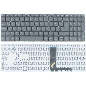 Resim Lenovo Uyumlu Ideapad 81Fe, 81Fn, 81Fu Serisi Klavyesi - Füme Tr - 550259395 