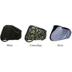 Resim Novahub 29 Bisikletler İçin Su Geçirmez, Katlanabilir Bisiklet Örtüsü - Uv Koruma, 2 Kilit Deliği Ve Elastik Kenar Siyah, Küçük Boyutlu Tasarım Siyah 