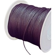Resim Paraşüt İpi, Bileklik-Kolye örgü ipi 1 mm 50 metre Füme 