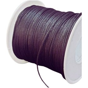 Resim Paraşüt İpi, Bileklik-Kolye örgü ipi 1 mm 50 metre Füme 