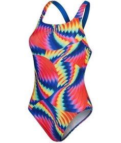 Resim Speedo Endurance Plus Kadın Yüzücü Mayosu 8-00317316784 Çok Renkli 