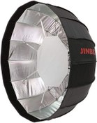 Resim Jinbei 85 CM BD Softbox - Beauty Dish Speedbox Şemsiye Gümüş 