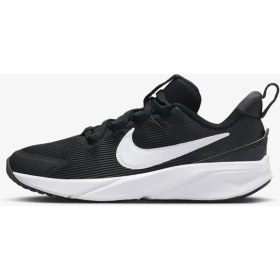 Resim Nike Siyah - Gri - Gümüş Erkek Çocuk Yürüyüş Ayakkabısı DX7614-001 Nıke Star Runner 4 Nn 