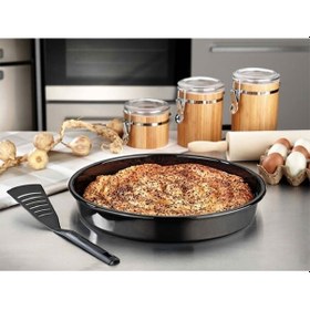 Resim Yuvarlak Emaye Fırın Tepsisi Büyük Boy - 38 Cm 