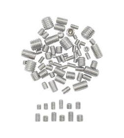 Resim Setskur Civata M6x16 Mm 20 Adet Paslanmaz Çelik İnox Dın 916 A2 Kalite - 