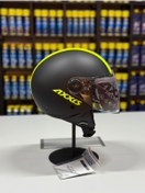 Resim Axxis Square Bıtone Matt Yarım Kask 